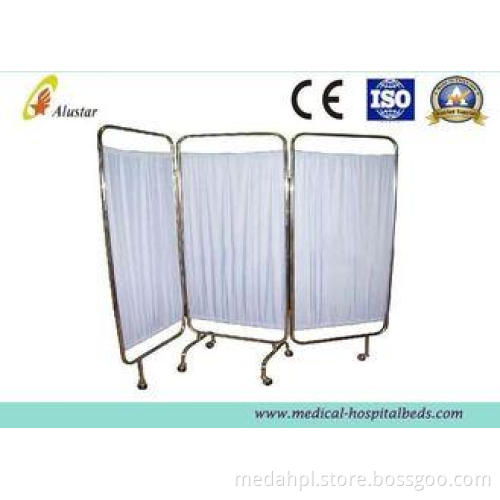 Stainless Steel Frame3 Foldable Medical Hospital Privacy Sc